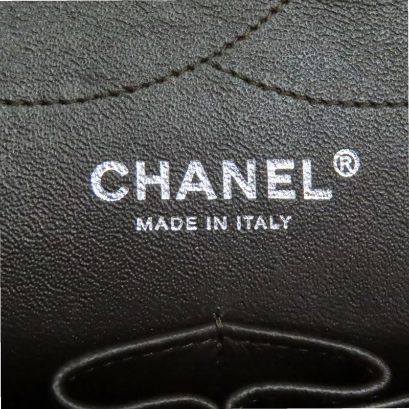 深棕色 菱格紋 牛皮 2.55 肩背包 銀扣【CHANEL 香奈兒】 A37590-5
