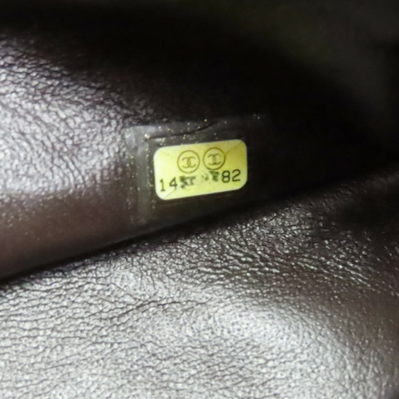 深棕色 菱格紋 牛皮 2.55 肩背包 銀扣【CHANEL 香奈兒】 A37590-6