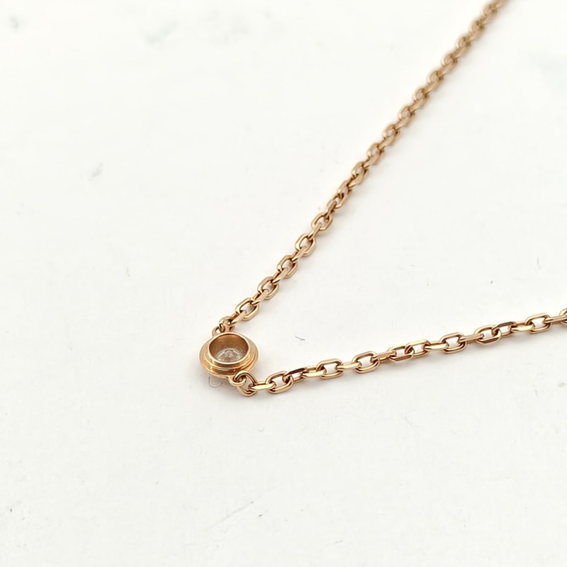 CARTIER CARTIERD' AMOUR單鑽手鏈小號18K玫瑰金/鑽石S-M碼-3