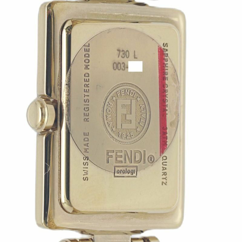 FENDI Orologi Square 730L 女士腕錶 GP 130502-7