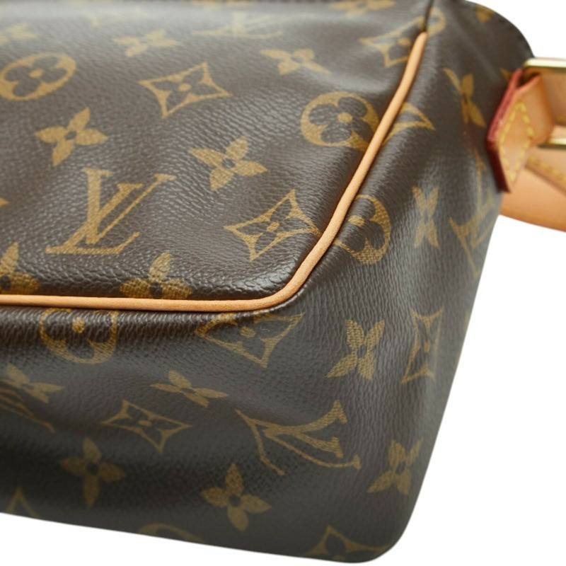 路易威登 Monogram Vivacite PM 斜背包單肩包 M51165 棕色皮革 女士 LOUIS VUITTON-5