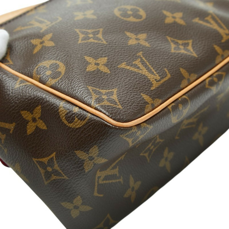 路易威登 Monogram Vivacite PM 斜背包單肩包 M51165 棕色皮革 女士 LOUIS VUITTON-6
