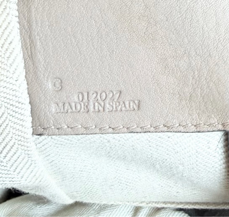 羅意威  吊床包 托特包 手提包 通勤包 腋下包 斜背包 灰色皮革 灰色皮革 大象灰 側背包 斜挎包 斜背包 褶皺鏈條包 Loewe Hammock grey leather bag / shoulder bag handbag crossbody bag-9