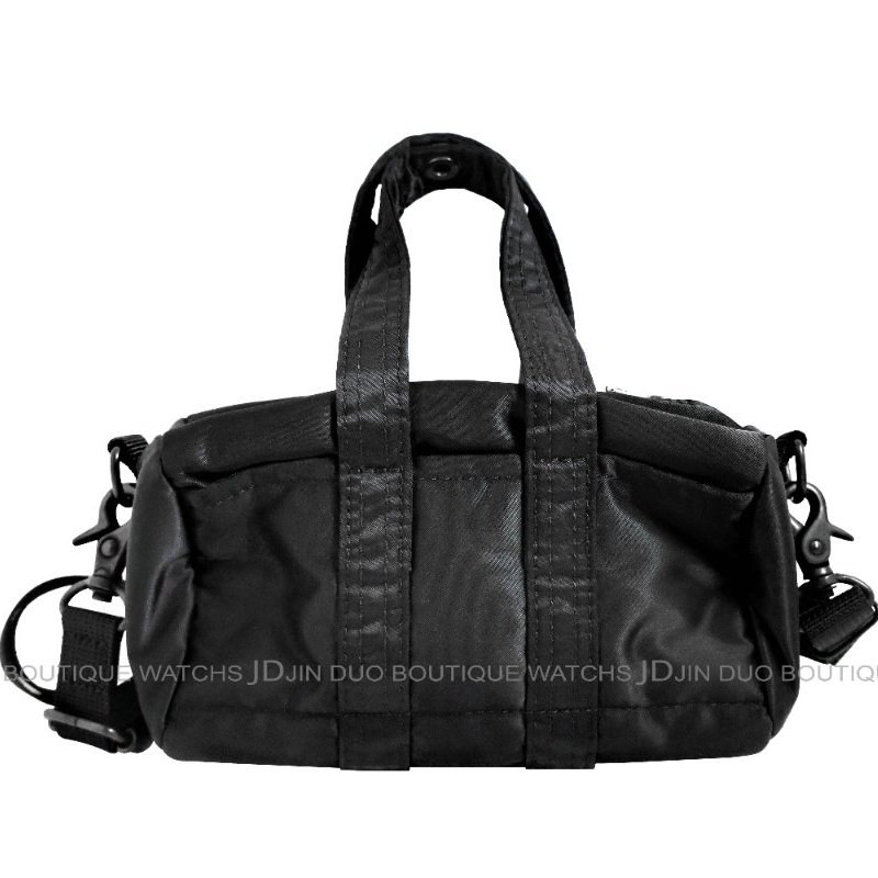 金鐸精品~2523 PORTER HOWL 2WAY BOSTON BAG MINI黑色尼龍布手提側肩背波士頓包 全新品-1