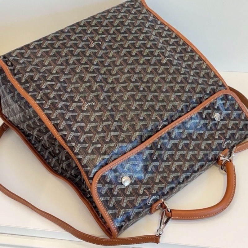 Goyard 戈雅棕色包Goyard戈雅Saint Leger折叠雙肩包🚴‍♂️全網都在找的-13