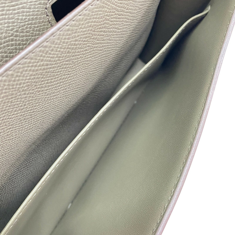 錫器灰 Epsom牛皮 Constance 24 肩背包 D刻 金扣【HERMES 愛馬仕】-4