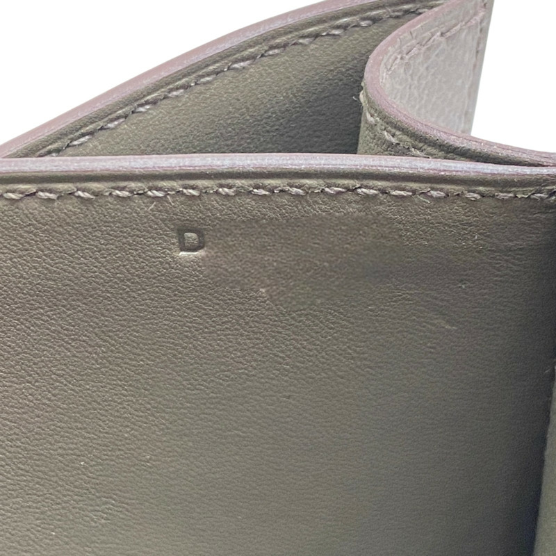 錫器灰 Epsom牛皮 Constance 24 肩背包 D刻 金扣【HERMES 愛馬仕】-6