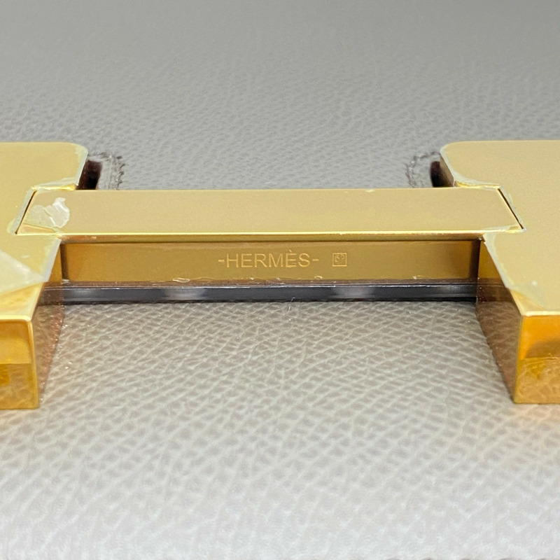 錫器灰 Epsom牛皮 Constance 24 肩背包 D刻 金扣【HERMES 愛馬仕】-8