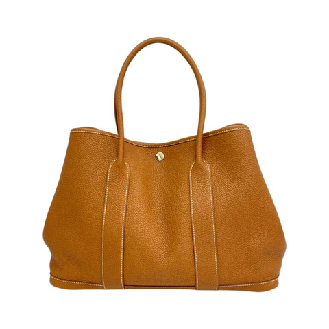 金棕色 Negonda牛皮 Garden Party 36 手提包 口P刻【HERMES 愛馬仕】 H051559CK37