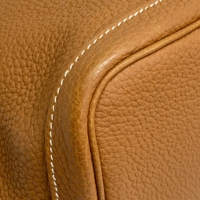 金棕色 Negonda牛皮 Garden Party 36 手提包 口P刻【HERMES 愛馬仕】 H051559CK37-8