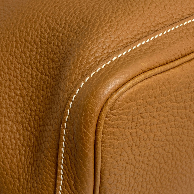 金棕色 Negonda牛皮 Garden Party 36 手提包 口P刻【HERMES 愛馬仕】 H051559CK37-10
