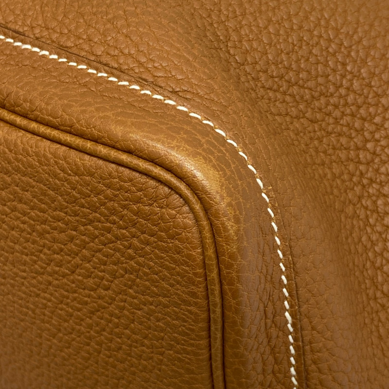 金棕色 Negonda牛皮 Garden Party 36 手提包 口P刻【HERMES 愛馬仕】 H051559CK37-11