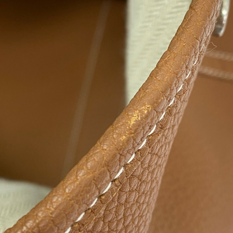 金棕色 Negonda牛皮 Garden Party 36 手提包 口P刻【HERMES 愛馬仕】 H051559CK37-13