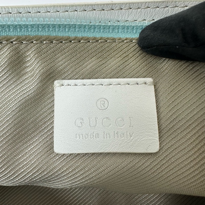 【赫蒂國際精品】Gucci 古馳 緹花帆布船型小包 vintage-5