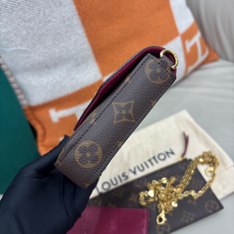 LV 老花三合一鏈條包-3