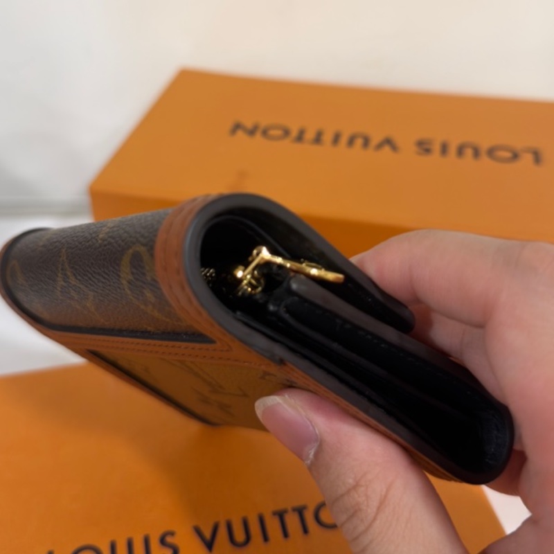 Louis Vuitton路易威登達芙妮三折短夾有零錢袋💰全新全配有購證-5