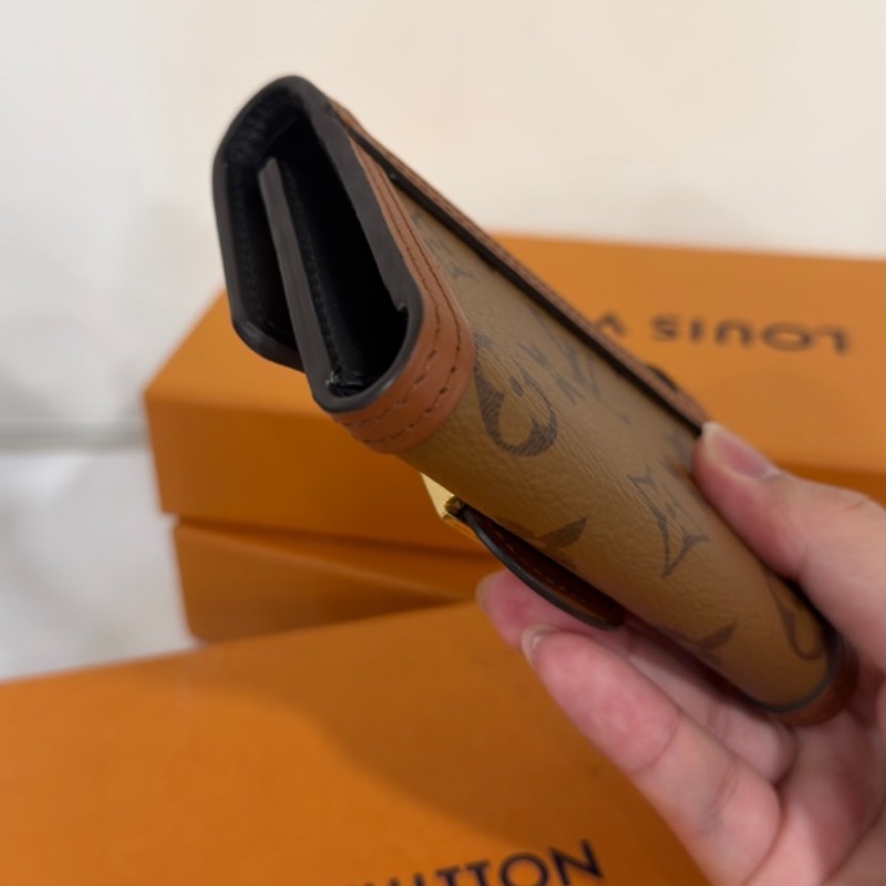 Louis Vuitton路易威登達芙妮三折短夾有零錢袋💰全新全配有購證-6