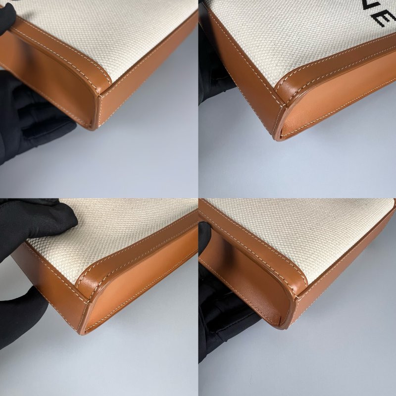 CELINE  白帆布琴譜包MINI-9