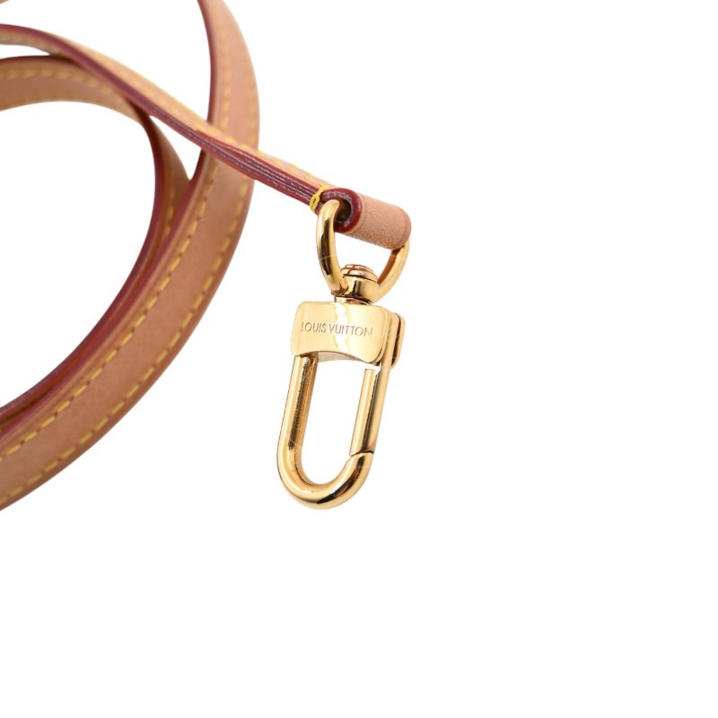 中古 Louis Vuitton 路易威登 LV Nano Speedy 牛仔藍金色五金 M82950 雙用斜挎手袋-15