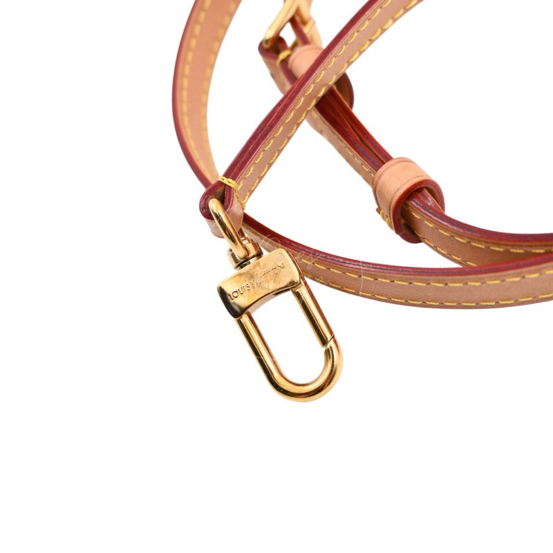 中古 Louis Vuitton 路易威登 LV Nano Speedy 牛仔藍金色五金 M82950 雙用斜挎手袋-16