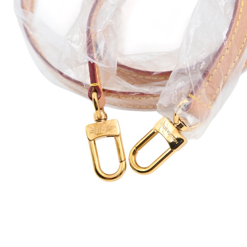 中古 Louis Vuitton 路易威登 LV Nano Speedy 牛仔藍金色五金 M82950 雙用斜挎手袋-18