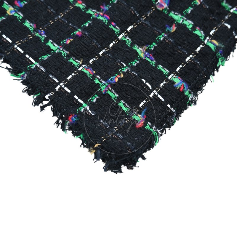 中古 Chanel 香奈兒 Robot 機器人 Black Green 黑綠色 Tote Bag 托特包-8