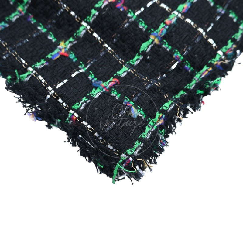 中古 Chanel 香奈兒 Robot 機器人 Black Green 黑綠色 Tote Bag 托特包-27