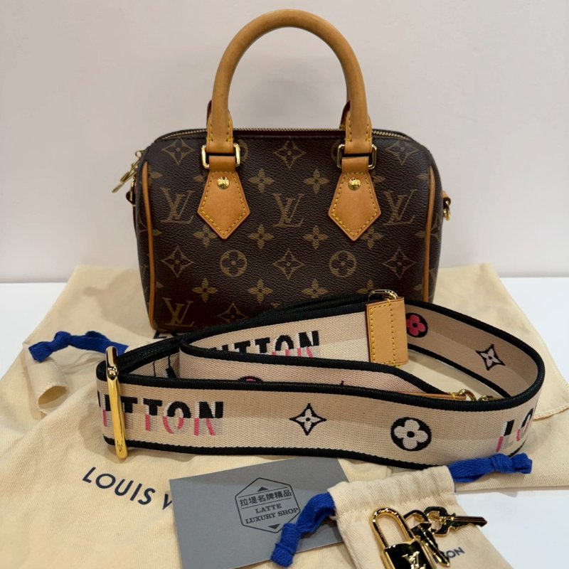 LV Speedy 20斜背包/側背包/手提包 M46234 87成新-3