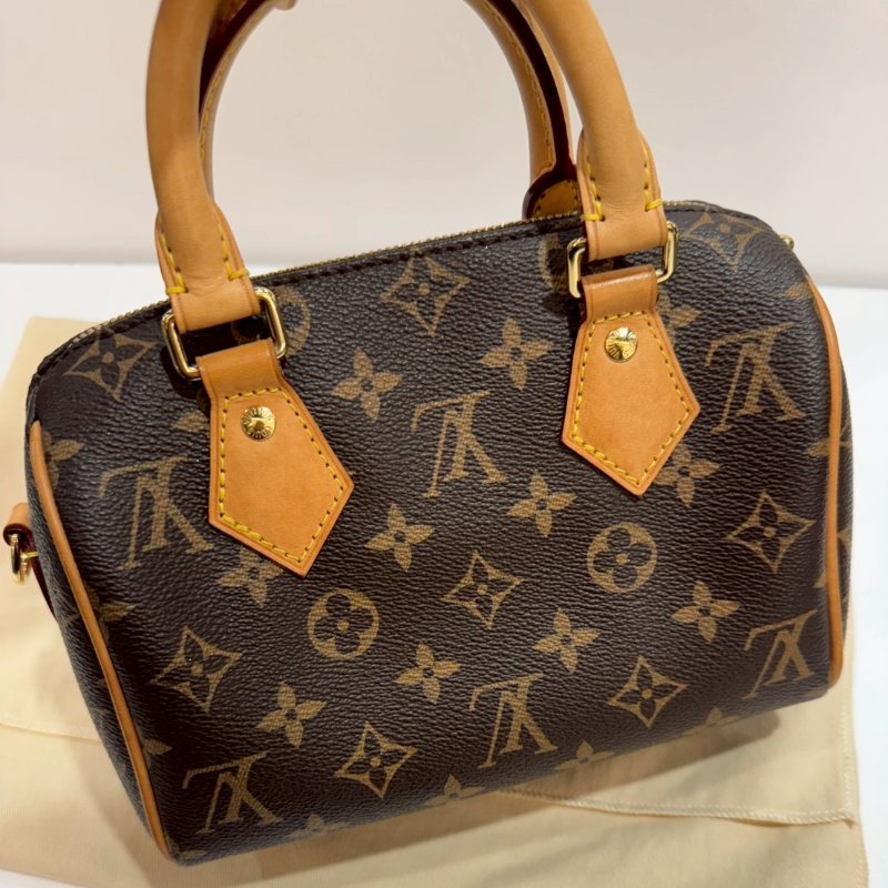 LV Speedy 20斜背包/側背包/手提包 M46234 87成新-8