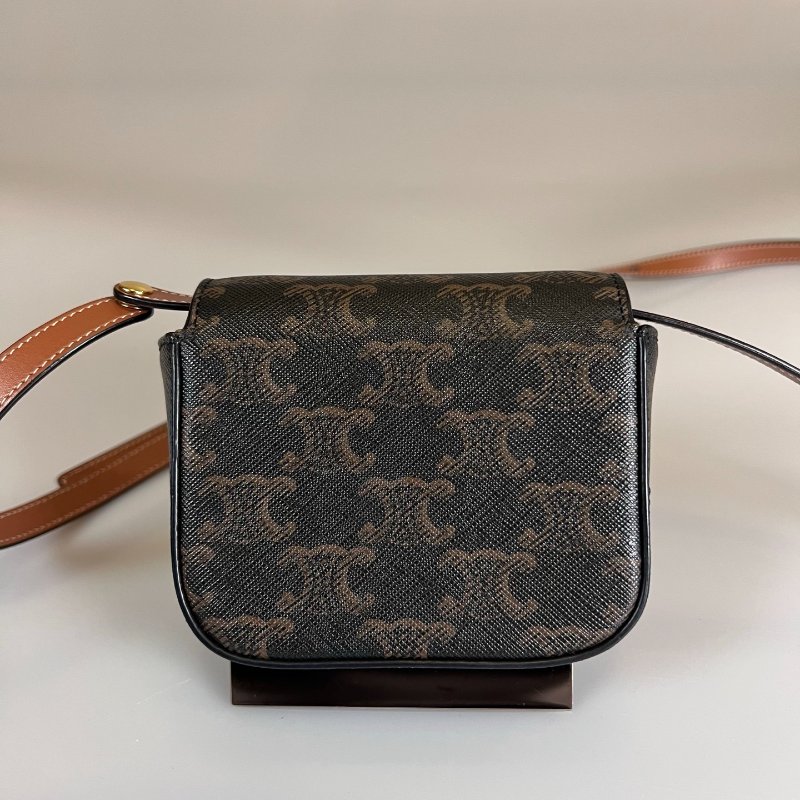 CELINE W-RG-2292 凱旋門老花小廢包-1