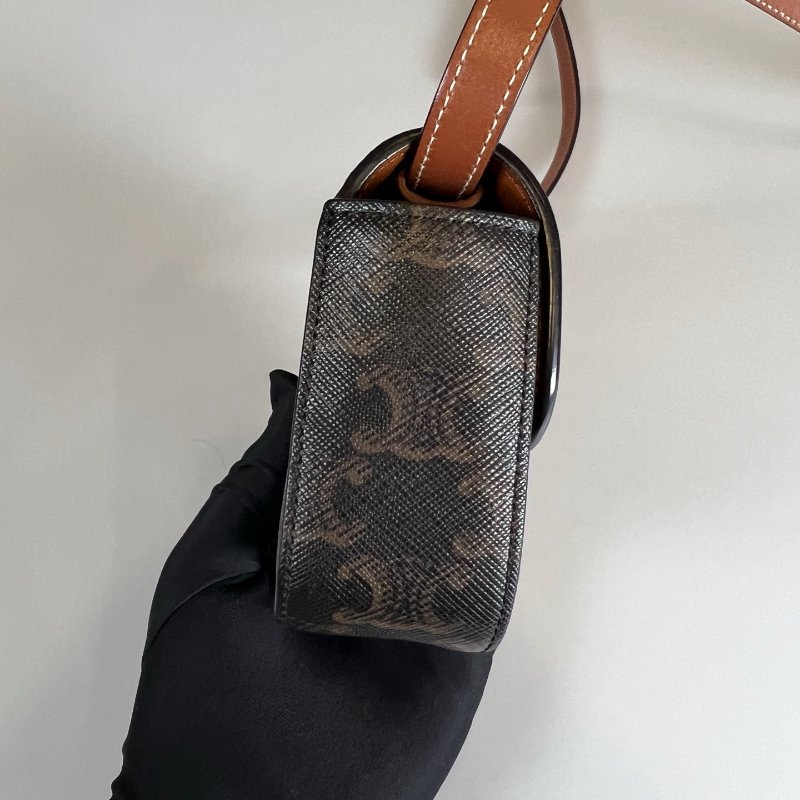 CELINE W-RG-2292 凱旋門老花小廢包-3