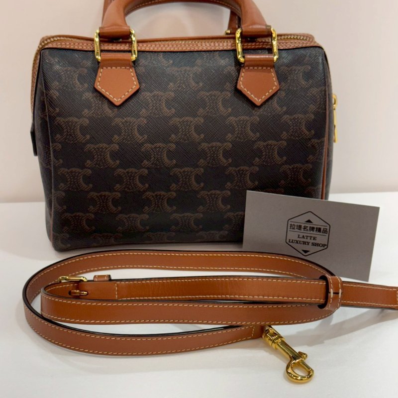 CELINE SPEEDY 20 斜背包/側背包/手提包 88成新-16