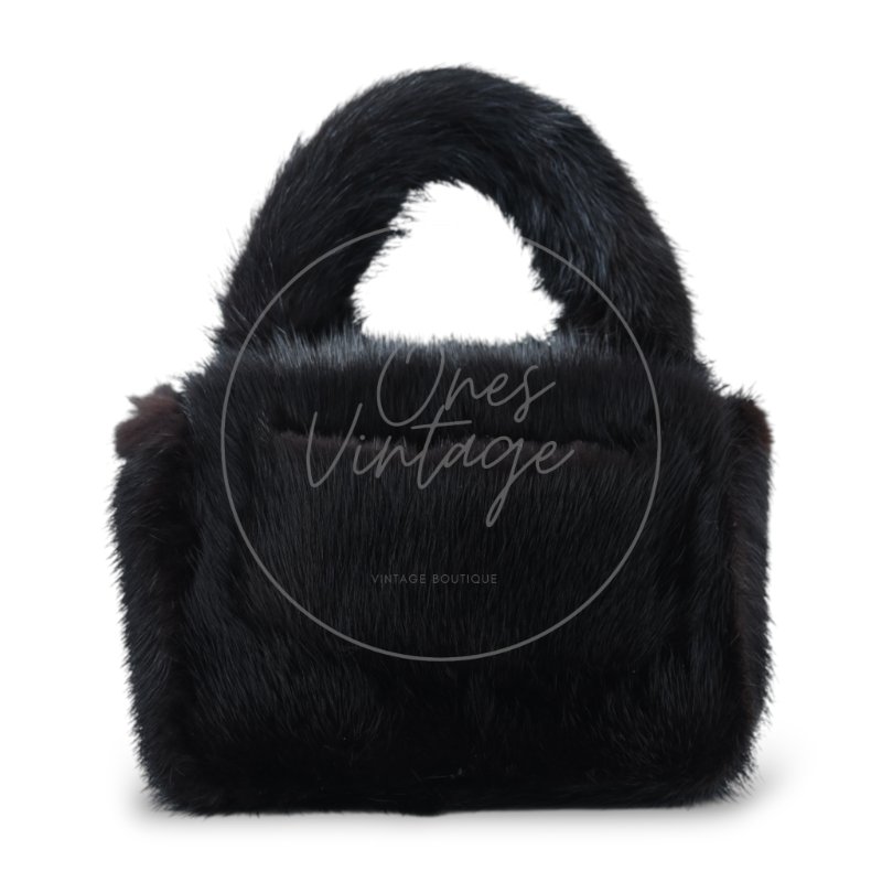 中古 香奈兒 Chanel 貂毛 Mink Fur 手袋-1