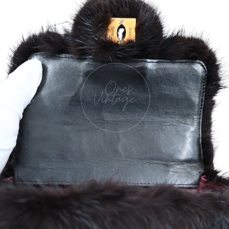 中古 香奈兒 Chanel 貂毛 Mink Fur 手袋-23