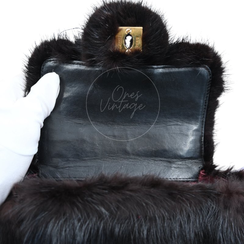 中古 香奈兒 Chanel 貂毛 Mink Fur 手袋-25