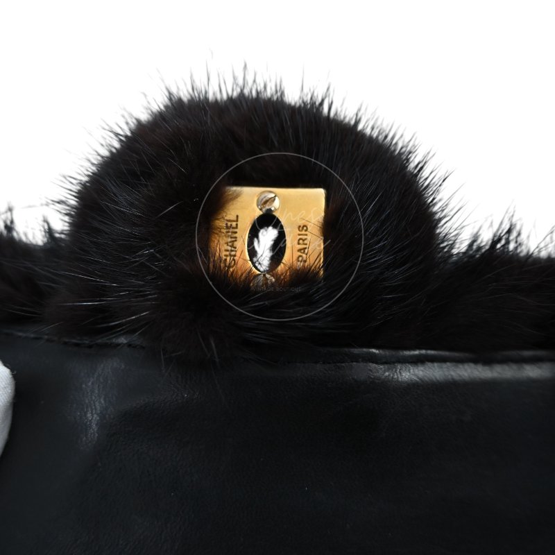 中古 香奈兒 Chanel 貂毛 Mink Fur 手袋-26