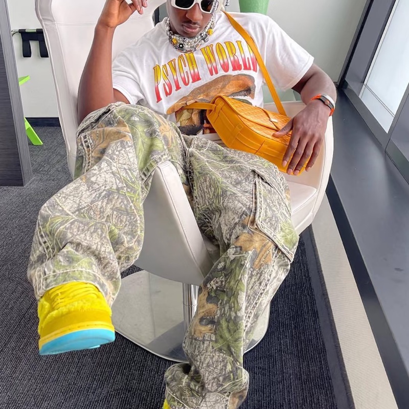 🥎Goyard戈雅亮黃銀扣Belvedere小號郵差包斜挎單肩包-5