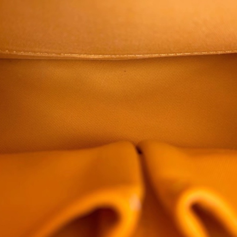 🥎Goyard戈雅亮黃銀扣Belvedere小號郵差包斜挎單肩包-16