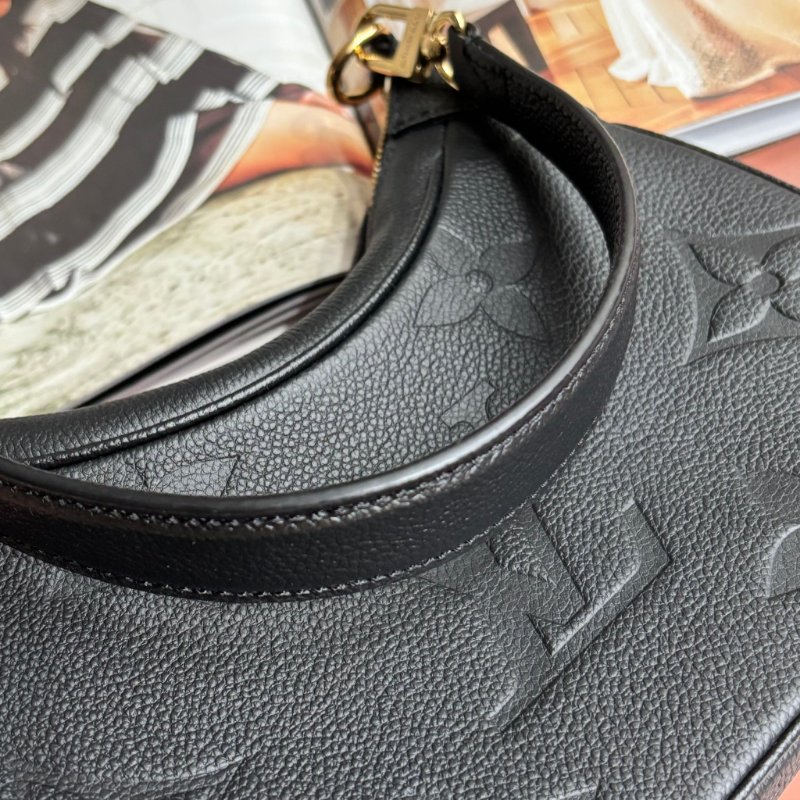 絕版商品 專櫃斷貨::LOUIS VUITTON:: LV Bagatelle M46002 黑色壓紋肩背包 手提包-9