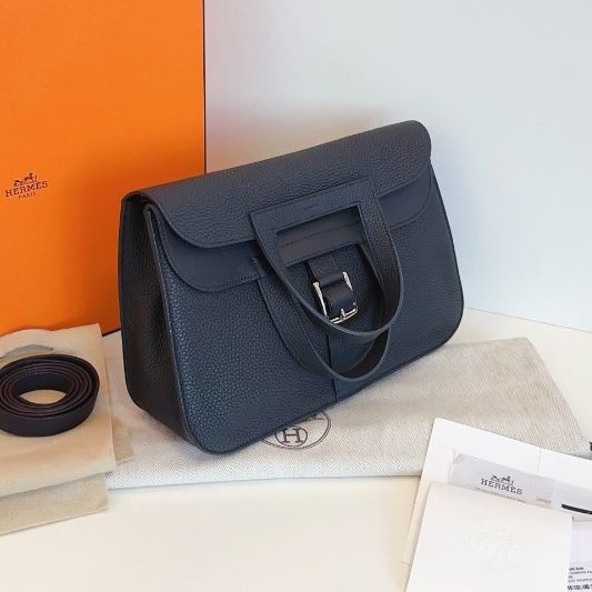 近新品 Hermes愛馬仕 Halzan31郵差包-2