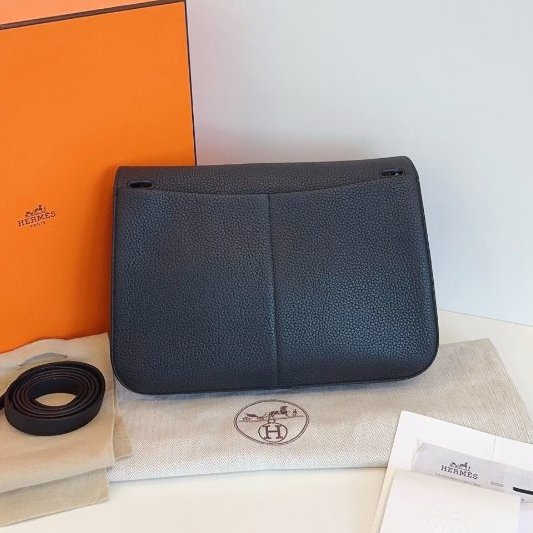 近新品 Hermes愛馬仕 Halzan31郵差包-8