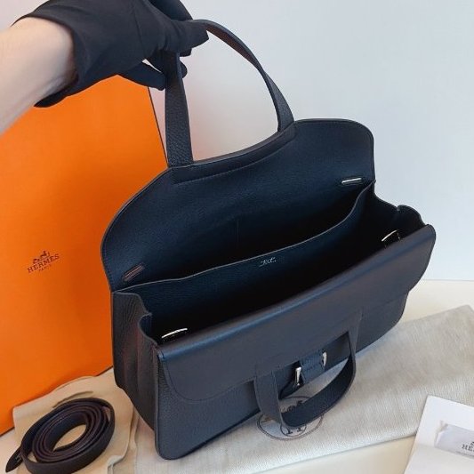 近新品 Hermes愛馬仕 Halzan31郵差包-11
