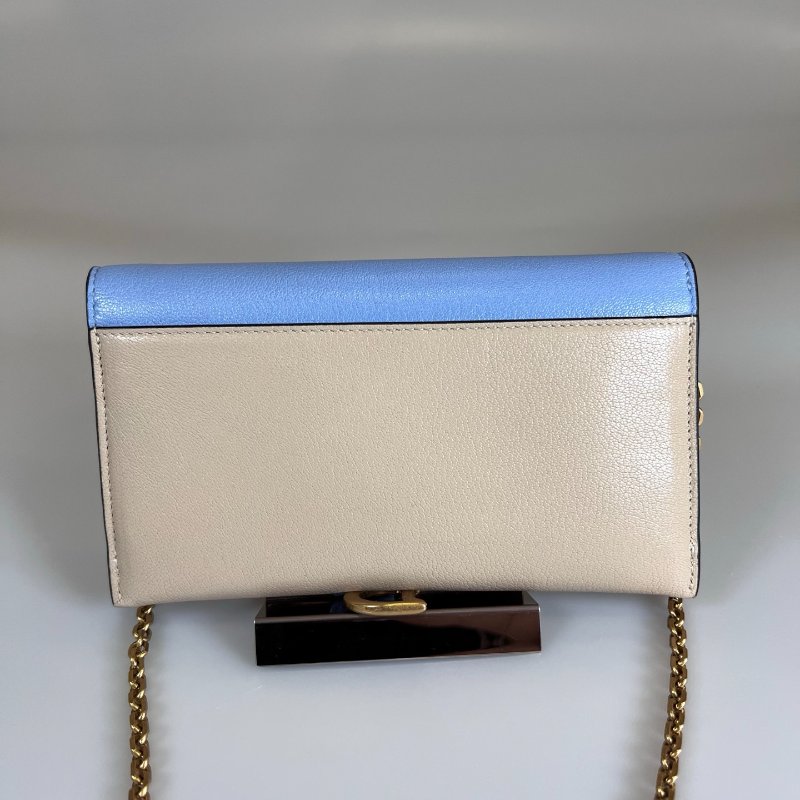 DIOR  拚色馬鞍兩用包-1