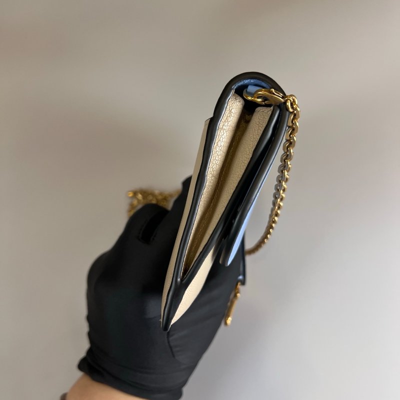 DIOR  拚色馬鞍兩用包-3