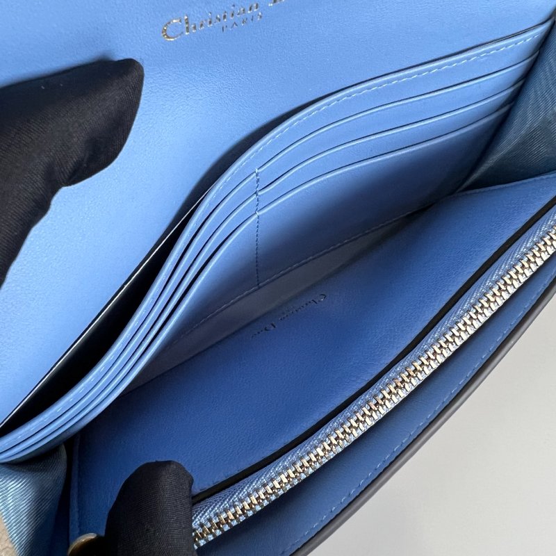 DIOR  拚色馬鞍兩用包-5