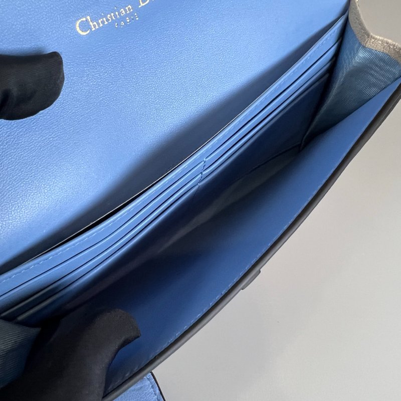 DIOR  拚色馬鞍兩用包-6