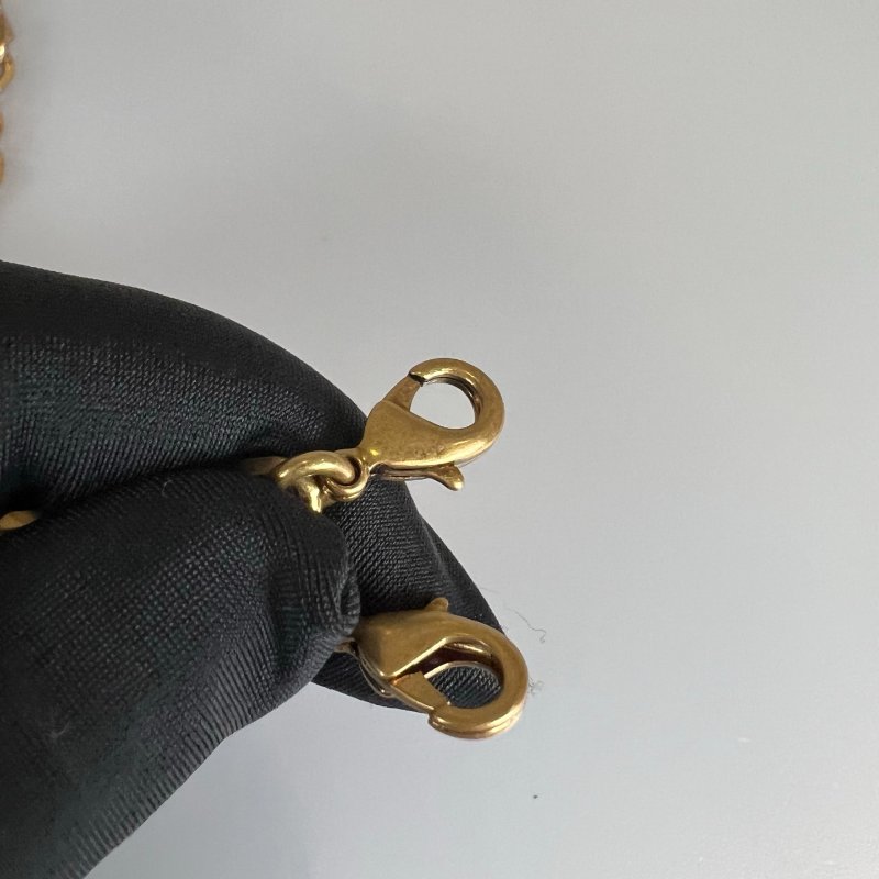 DIOR  拚色馬鞍兩用包-12