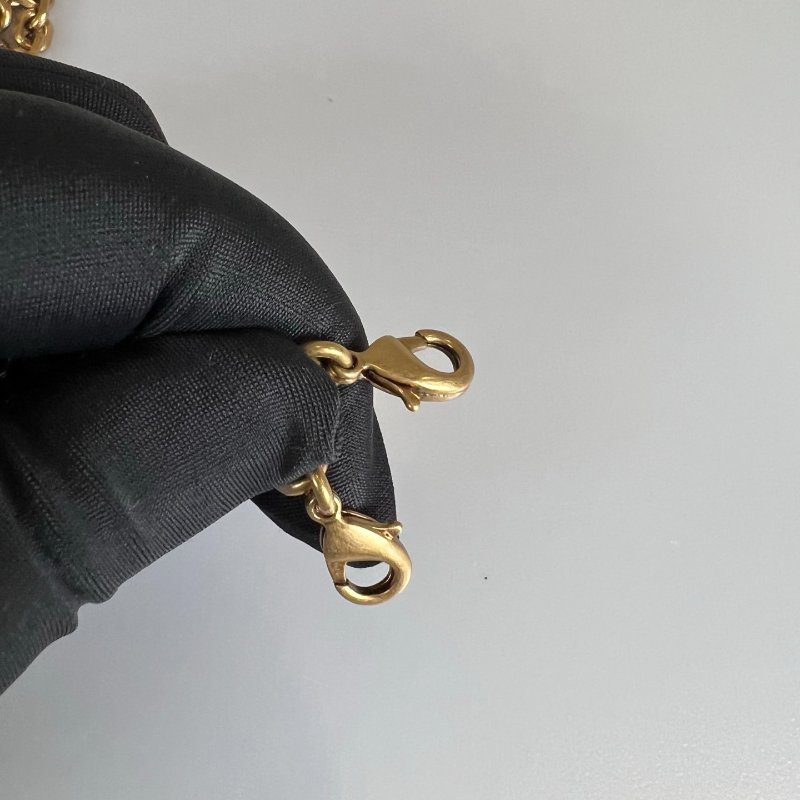 DIOR  拚色馬鞍兩用包-13