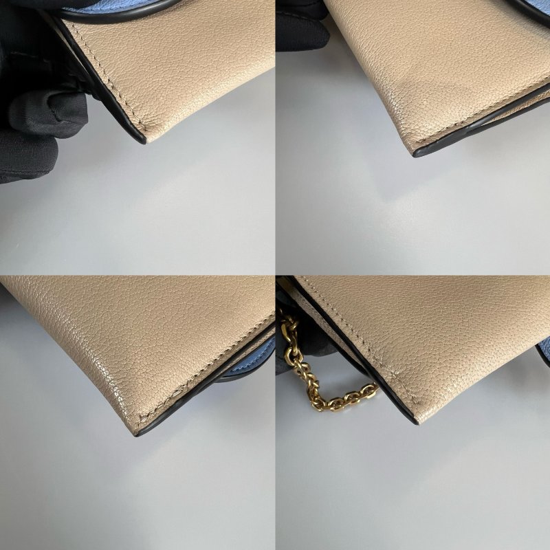 DIOR  拚色馬鞍兩用包-14