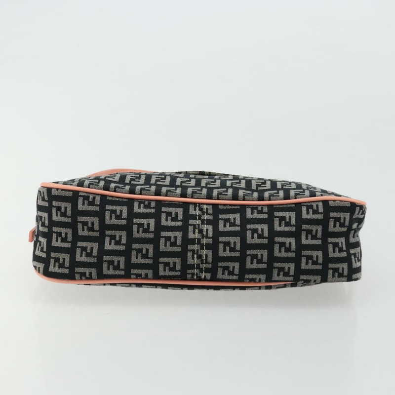 【日本直送】FENDI Zucchino帆布單肩包 黑色 金色 正品 176217A-4